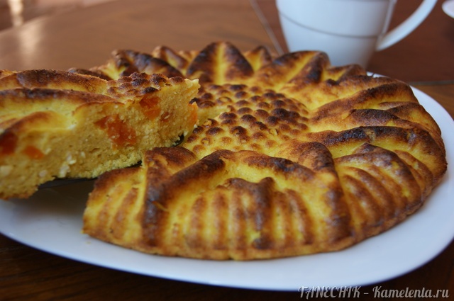 Рецепт &quot;Подсолнух&quot; (творожная запеканка с курагой и тыквой)