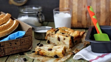 Английский хлебный пудинг (English bread pudding)