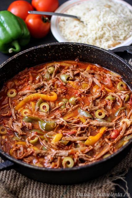 Рецепт ropa vieja/Ропа вьеха